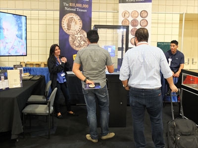 Visitors to the Display